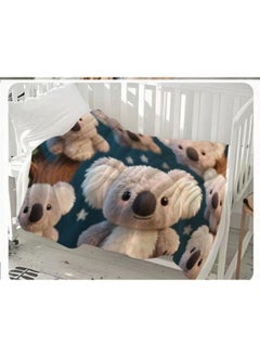 General Baby and children's cartoon flannel thin blanket (warm and comfortable, suitable for sleep, games) 70cm*100cm - 273  - Image 2