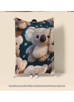 General Baby and children's cartoon flannel thin blanket (warm and comfortable, suitable for sleep, games) 70cm*100cm - 273  - Image 3
