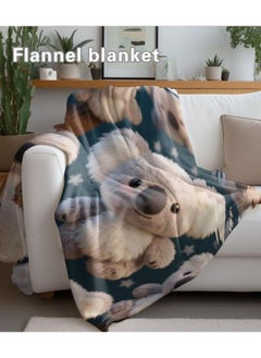 General Baby and children's cartoon flannel thin blanket (warm and comfortable, suitable for sleep, games) 70cm*100cm - 273  - Image 5