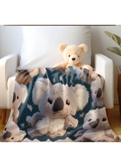 General Baby and children's cartoon flannel thin blanket (warm and comfortable, suitable for sleep, games) 70cm*100cm - 273  - Image 1