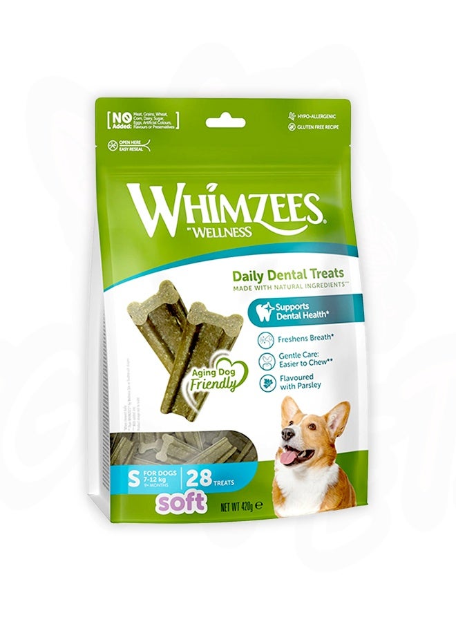 WHIMZEES Soft Daily Dental Treats For Small Dog - 420 GM - Image 1