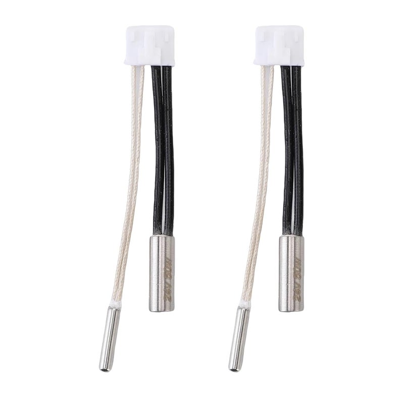 WALFRONT 2Pcs Thermistor Kit Fit Replacement for Kobra S1 3D Printer 200K 50W Heater Hotend Extruder Direct - Image 1