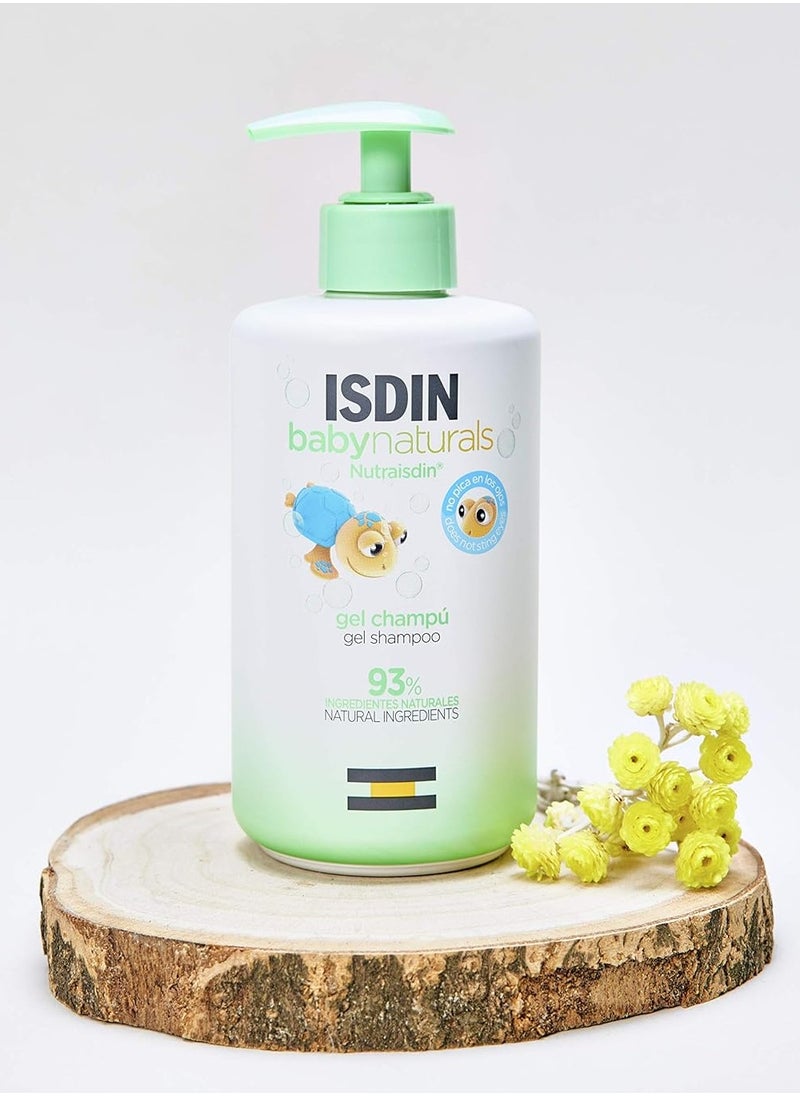 Babynaturals Gel Shampoo 400ml Gel Shampoo for the daily hygiene of baby's skin and hair Suitable from 0 months Pediatric and ophthalmologically tested