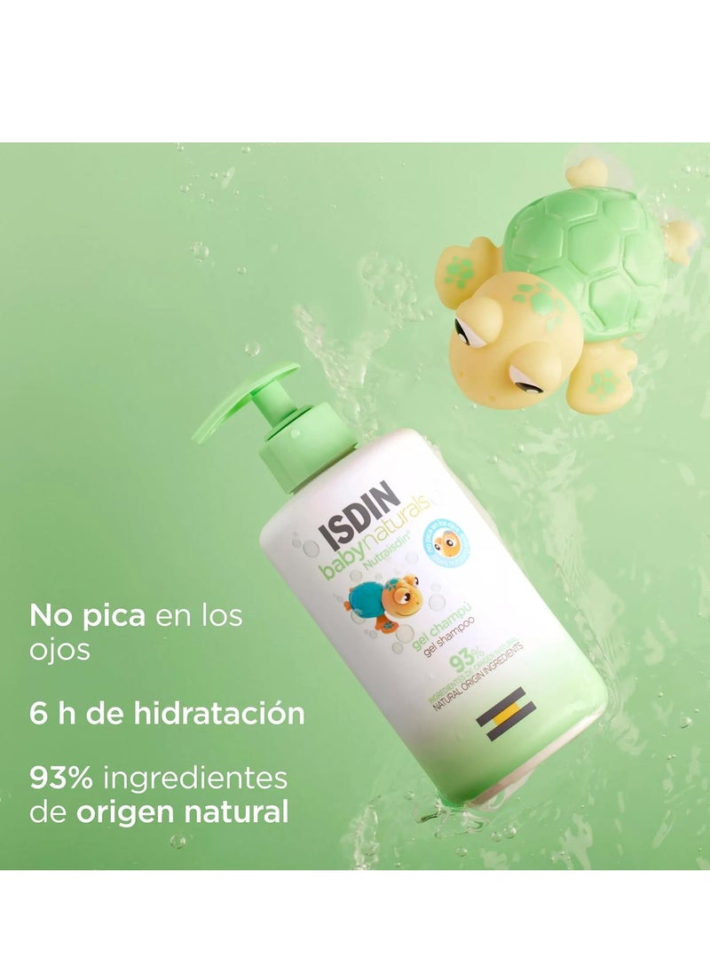 Babynaturals Gel Shampoo 400ml Gel Shampoo for the daily hygiene of baby's skin and hair Suitable from 0 months Pediatric and ophthalmologically tested