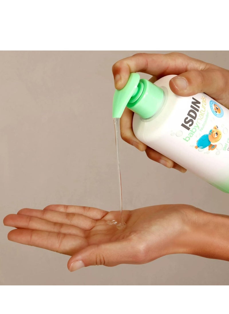 Babynaturals Gel Shampoo 400ml Gel Shampoo for the daily hygiene of baby's skin and hair Suitable from 0 months Pediatric and ophthalmologically tested