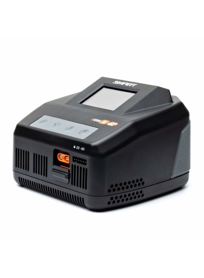 SPEKTRUM S1200 G2 AC 1x200W Smart Charger, SPMXC2020, Black - Image 1
