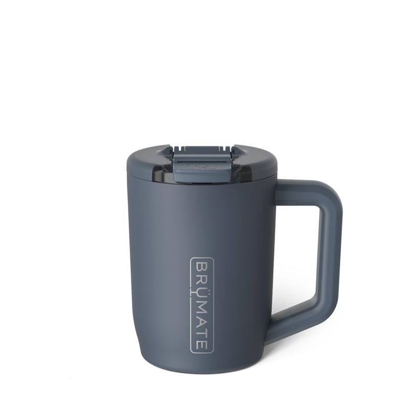 BrÃ¼Mate MÃ¼v - 15oz 100% Leak Proof Insulated Coffee Mug with Handle & Lid - Stainless Steel Coffee Travel Mug - Double Walled Coffee Cup (Nightfall Blue) - Image 1