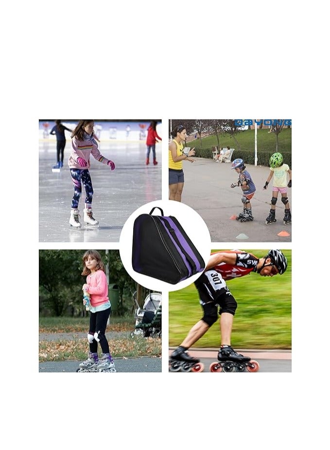DAYONG Roller Skate Bags, Oxford Cloth Ice Inline Skates Bag with Adjustable Shoulder Strap for Kids and Adult, Large Capacity Skate Bag for Skates Shoes, Helmet Other Skate Accessories - Image 5