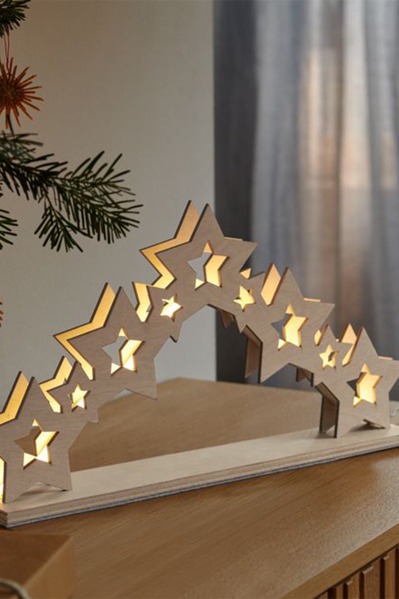 Tchibo LED Star Pyramid, Natural - Image 1