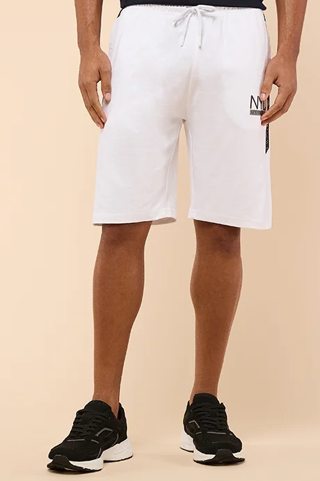 أر أند بي Printed Shorts with Drawstring Waist