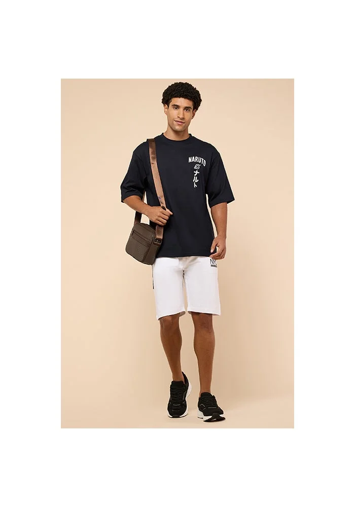 أر أند بي Printed Shorts with Drawstring Waist