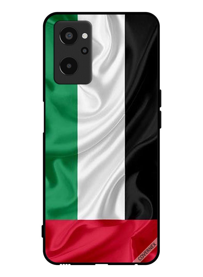 Covernex Protective Case Cover For Realme 9i Uae Flag Cloth - Image 1