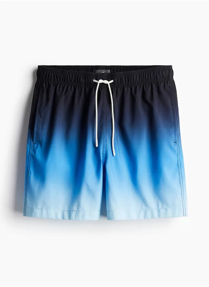 H&M Printed Swim Shorts