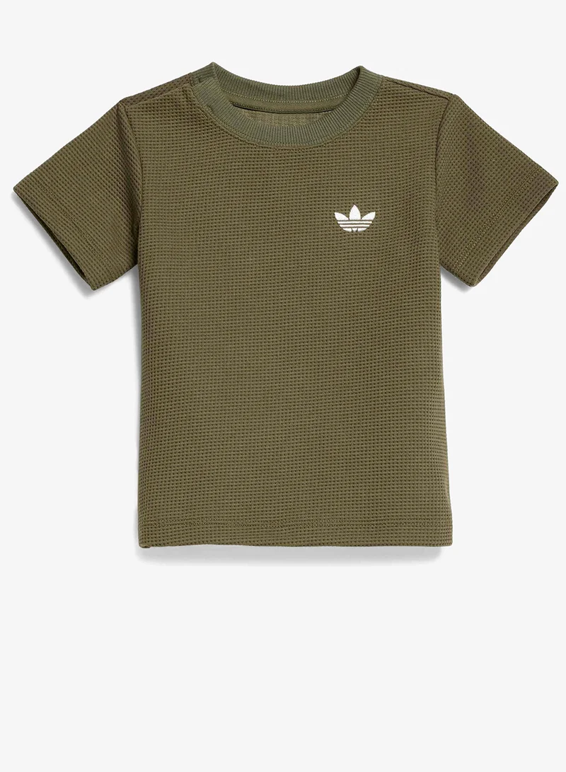 Adidas Originals Infant Regular Waffle Short T-Shirt Sets