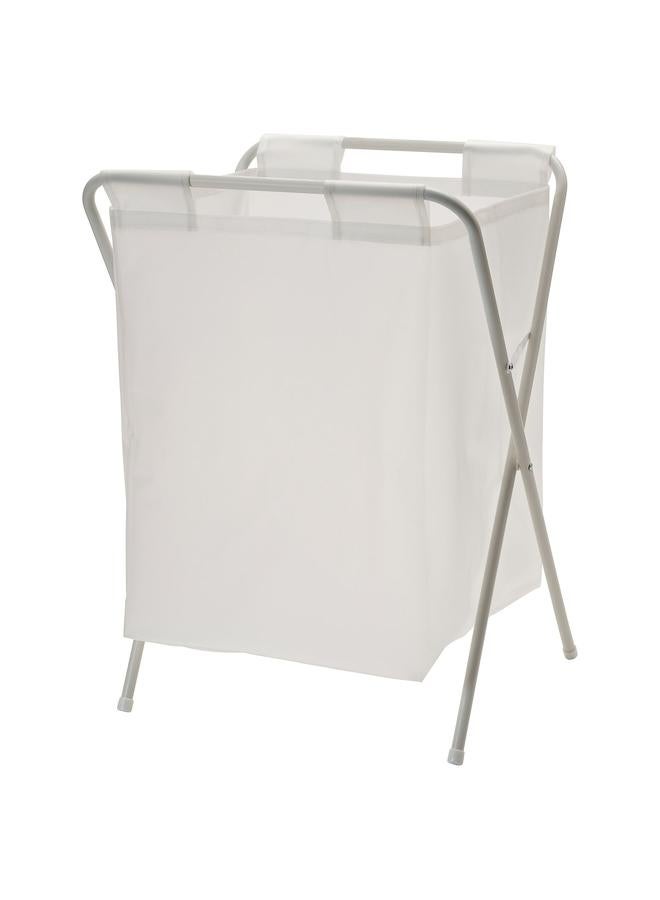 Zaboon Laundry Bag With Stand, White, 50 L - Image 1