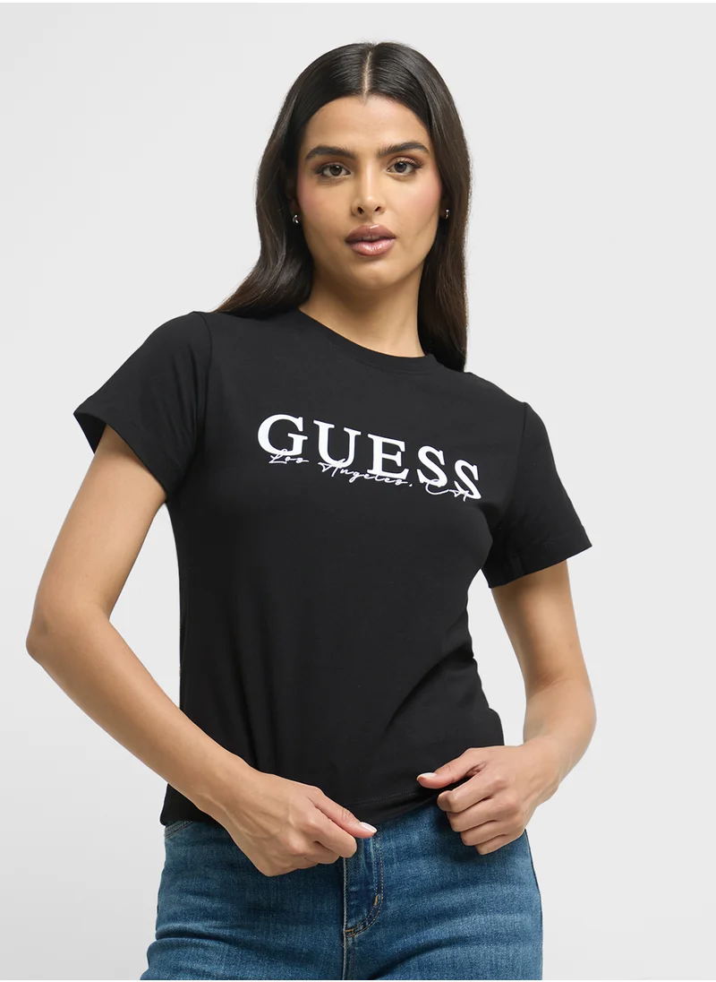 جس Crew Neck T-Shirt