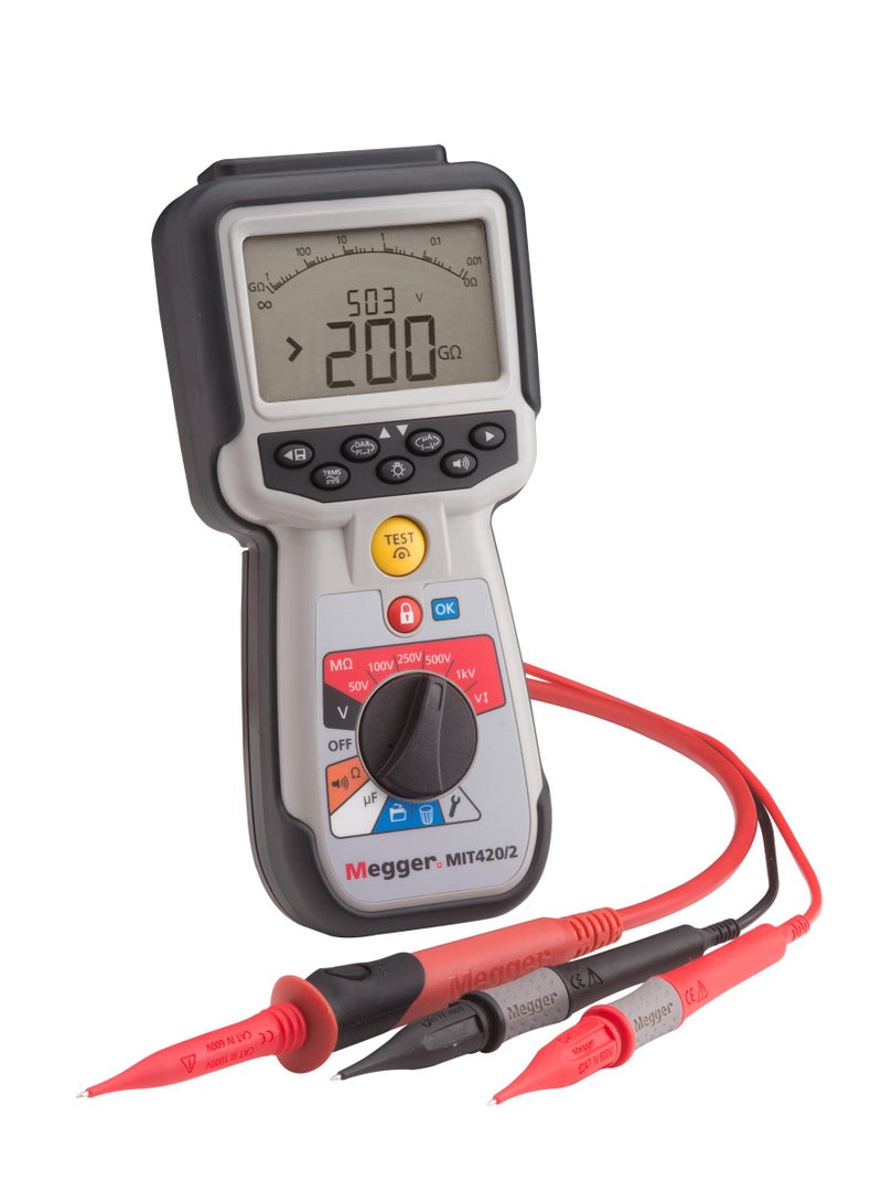 Megger MIT420/2 CAT IV Insulation & Continuity Tester - Image 1
