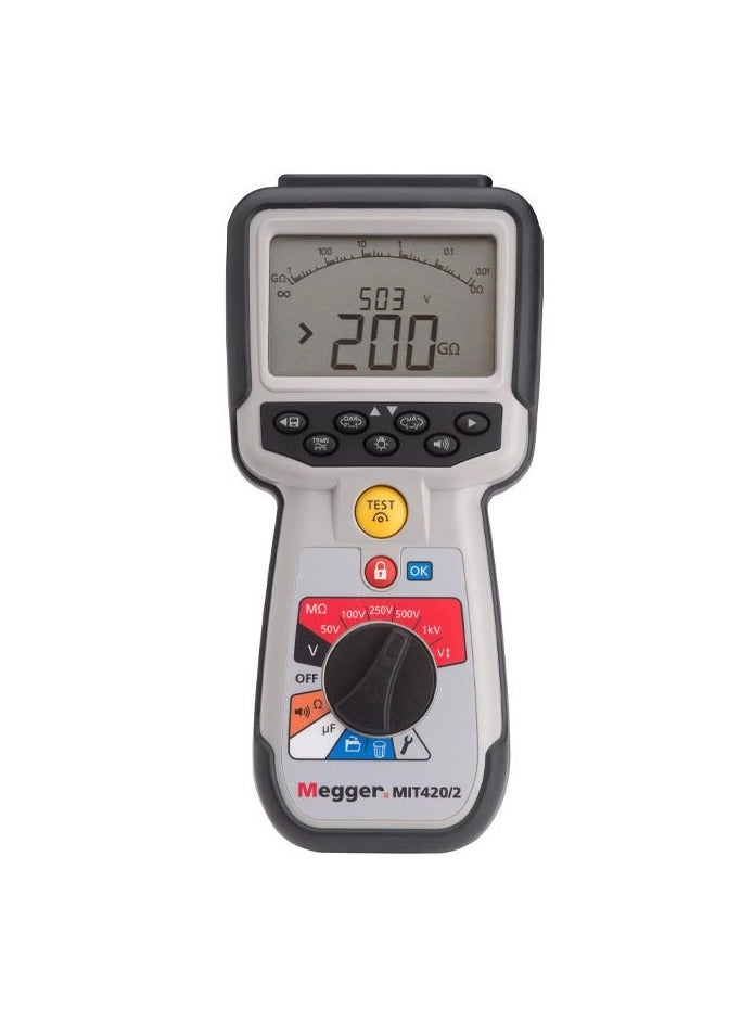 Megger MIT420/2 CAT IV Insulation & Continuity Tester - Image 2