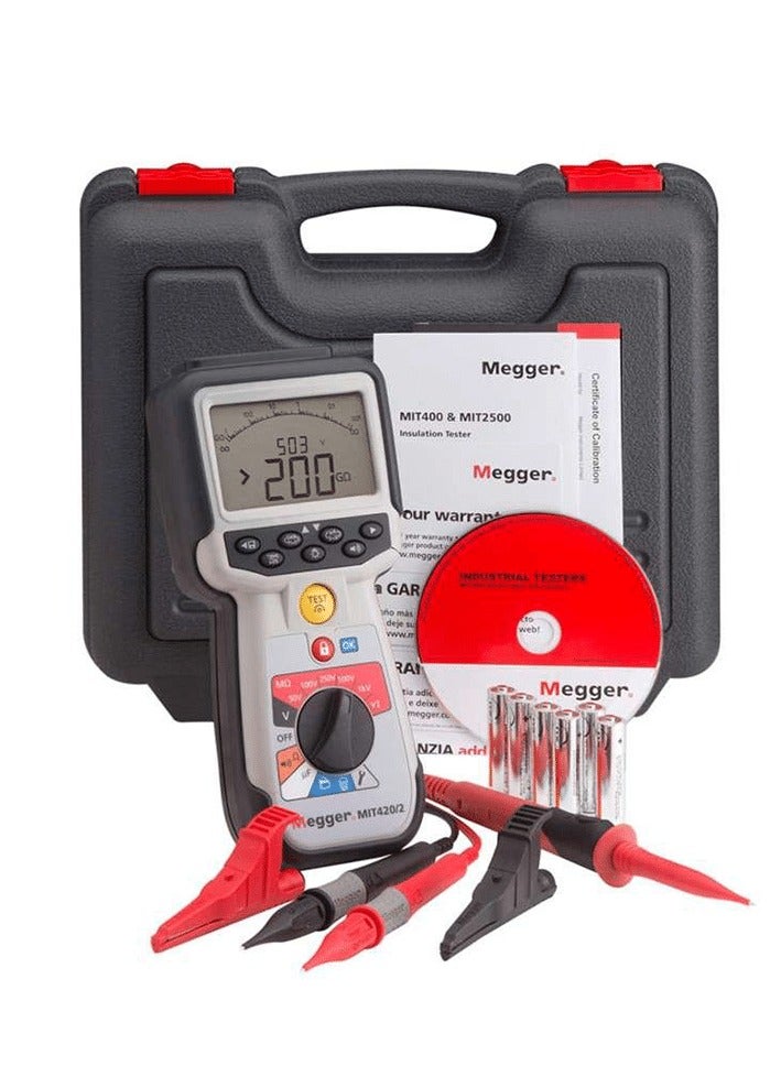 Megger MIT420/2 CAT IV Insulation & Continuity Tester - Image 3