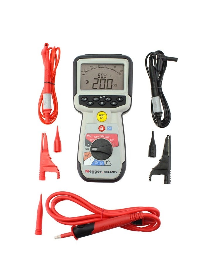Megger MIT420/2 CAT IV Insulation & Continuity Tester - Image 4