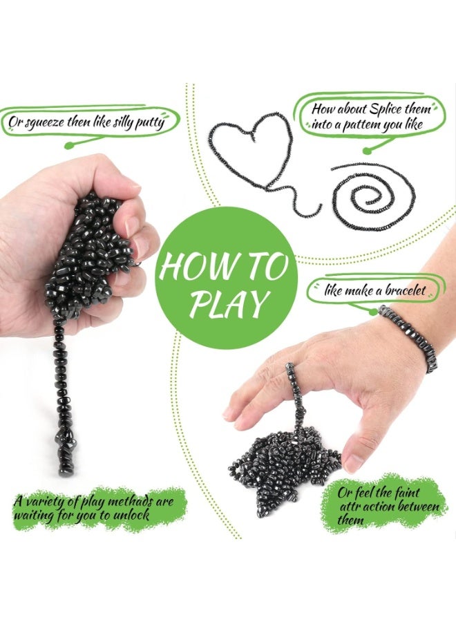 جفكام ضغط الألعاب للبالغين, المغناطيسية فيدج الألعاب للتخفيف من الإجهاد الحسية ألعاب مع حالة التخزين, أدوات المكتب للقلق المكتب, عيد الميلاد تخزين الحاجات هدية - Image 5