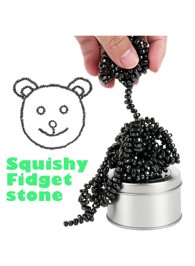 جفكام ضغط الألعاب للبالغين, المغناطيسية فيدج الألعاب للتخفيف من الإجهاد الحسية ألعاب مع حالة التخزين, أدوات المكتب للقلق المكتب, عيد الميلاد تخزين الحاجات هدية - Image 2
