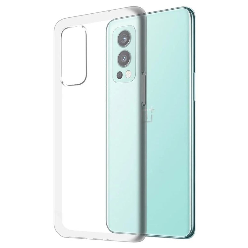 Nishtech غطاء خلفي شفاف هجين ناعم رفيع مضاد للغبار لجهاز OnePlus Nord 2 5G مع حماية الكاميرا - Image 3