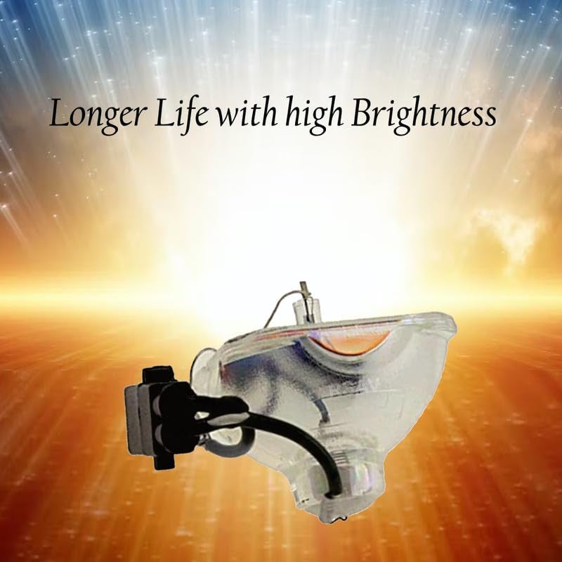 RSAV Projector Lamp for Epson EB-S9 Bare Lamp/Bulb only - Image 3