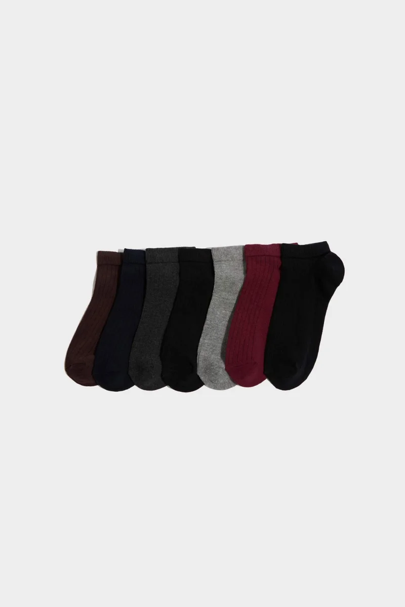 ديفاكتو Man 7 piece Cotton Short Socks