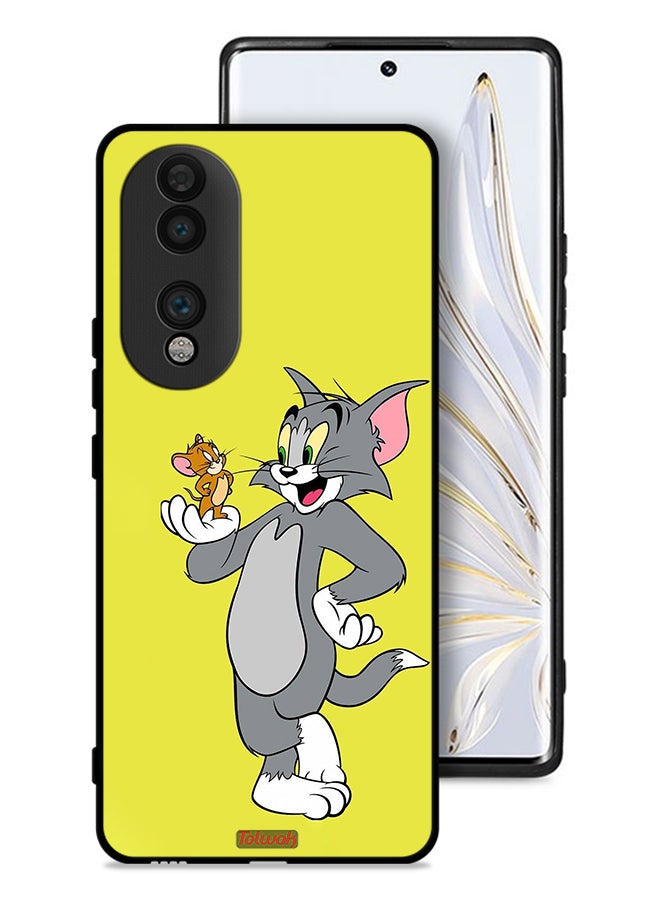 Tolwak Honor 70 Protective Case Cover Tom And Jerry - Image 1