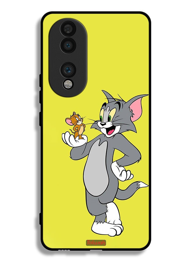 Tolwak Honor 70 Protective Case Cover Tom And Jerry - Image 2