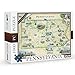 Xplorer Maps Pennsylvania State Map Cardboard Jigsaw Puzzle 1000 Pieces HandIllustrated Educational Family Activity Ages 8 Includes Poster 254 x 198 - Image 2