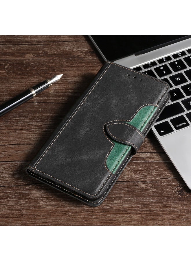 Generic - For S24 Plus Protective Case S21 FE Multi-function Mobile Phone Leather Case For SamsungS22 Plus Flip Leather Case-Color:Black-Applicable Model:For SamsungS21 Plus - Image 1