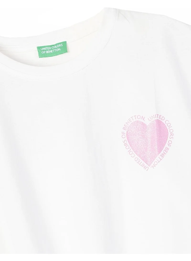 UNITED COLORS OF BENETTON Girls Tshirt BNT-G21272