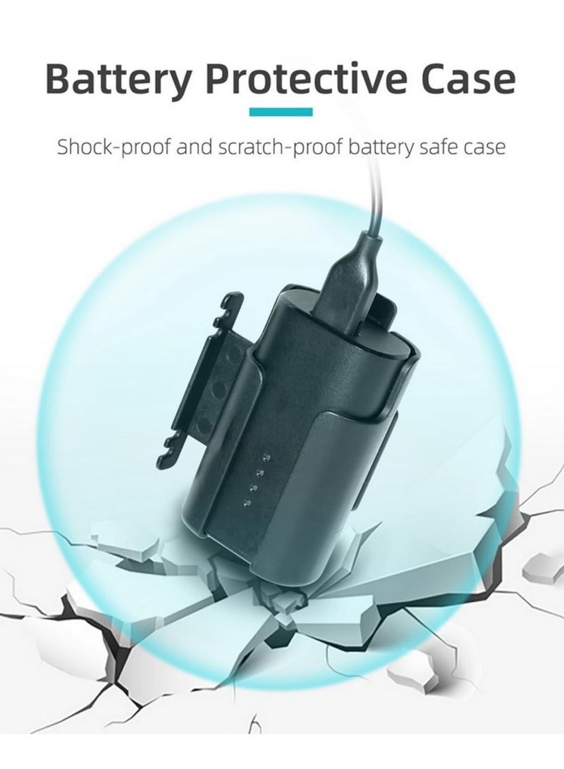 For DJI Avata FPV Goggles V2 Battery Back Clip Hook Winder Protective Case Shell Drone Accessories for Weight Balance Cord Management and Secure Storage - Image 4