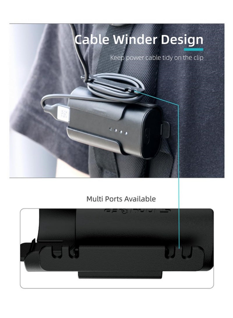 For DJI Avata FPV Goggles V2 Battery Back Clip Hook Winder Protective Case Shell Drone Accessories for Weight Balance Cord Management and Secure Storage - Image 2