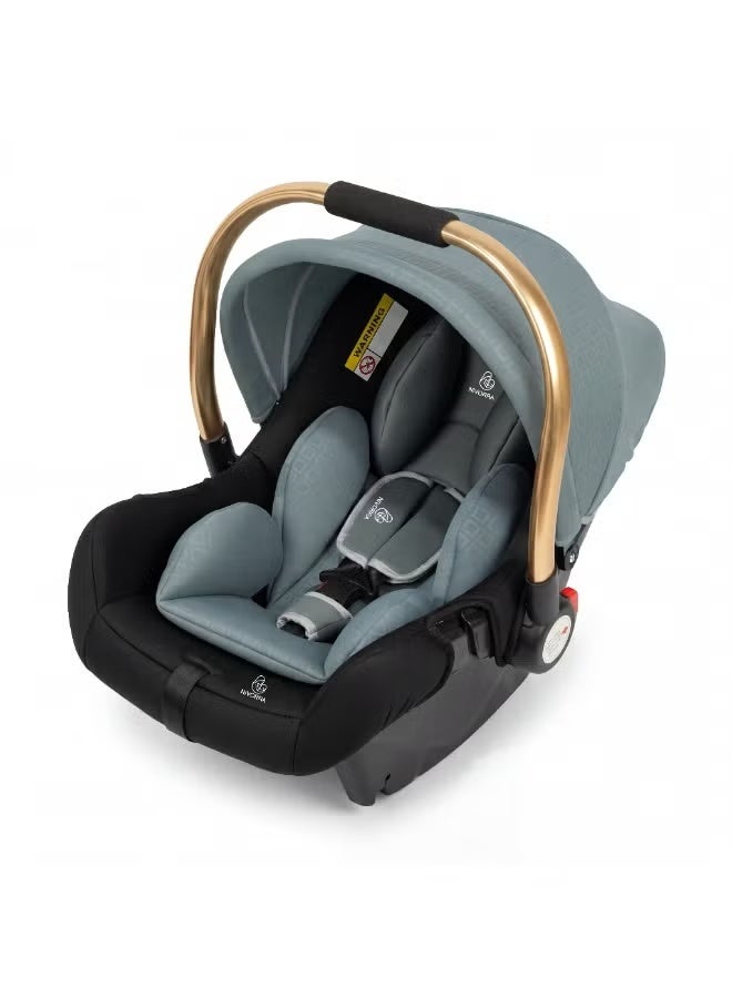 NIVORRA Newborn Infant Car Seat & Carrier, Lightweight, 3-Point Harness, 0-13 kg (0-15 Months) - Image 1