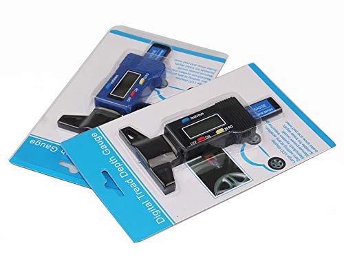 STHIRA® Car 0-25.4mm Digital Tyre Tire Tread Depth Tester Gauge Meter Measurer Tool Caliper LCD Display Tpms Tire Monitoring System Metal Probe - Image 5