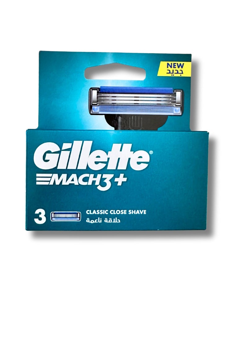 Gillette Gillette Mach3+ Blade Refills X3 