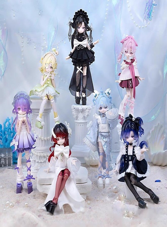 XiDonDon سلسلة XiDonDon Ocean Gem 1/12 BJD صندوق مفاجآت صندوق أكشن شخصيات قابلة للتحصيل لطيفة دمى ألعاب هدية عيد ميلاد (صندوق واحد) - Image 5