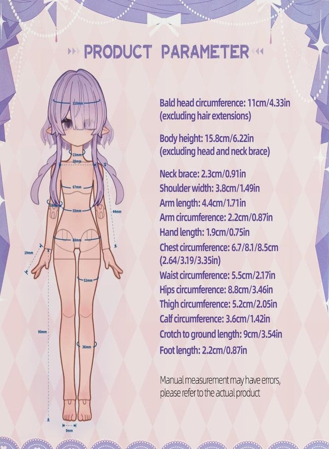 XiDonDon سلسلة XiDonDon Ocean Gem 1/12 BJD صندوق مفاجآت صندوق أكشن شخصيات قابلة للتحصيل لطيفة دمى ألعاب هدية عيد ميلاد (صندوق واحد) - Image 4