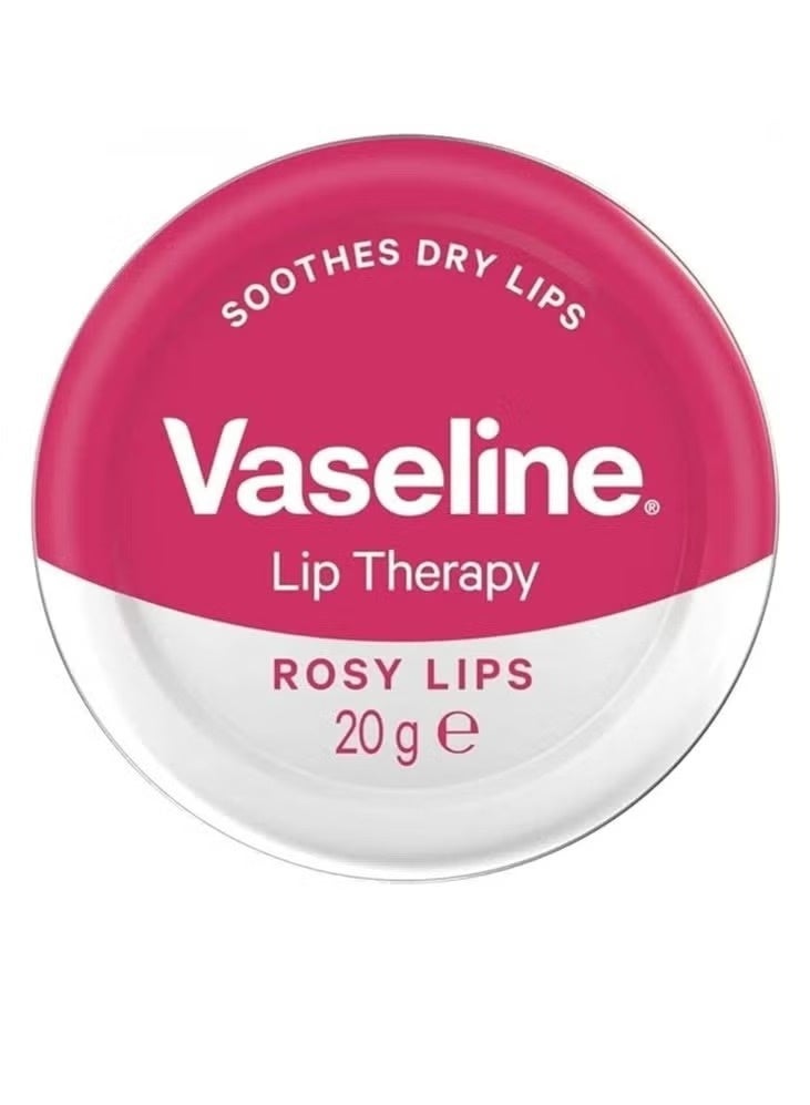Vaseline Soothes Dry Lips & Rosy Lips with Vaseline Lip Therapy 20g - Image 1