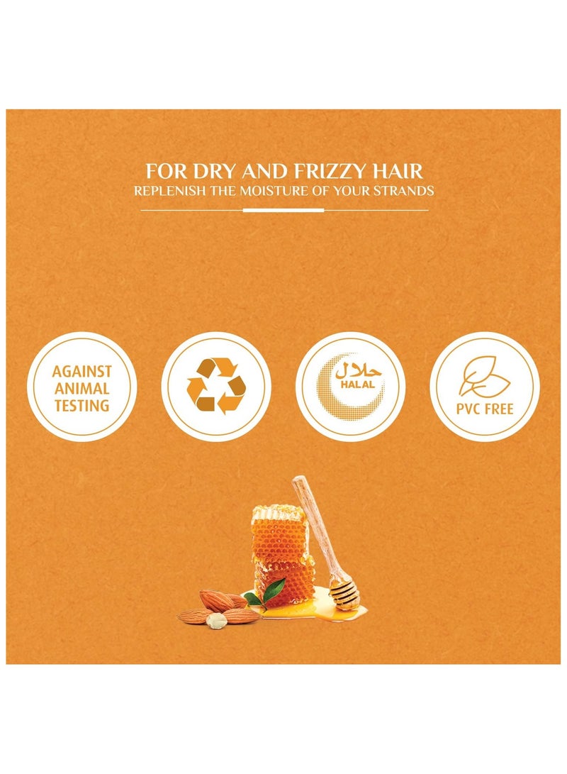 Vatika Naturals Vatika Naturals Almond Enriched Hair Oil + Moisture Treatment Shampoo + Conditioner + Oil Replacement (4x200ml) | For Dry Frizzy Hair | Complete Hair Care Regimen Value Pack  - Image 5