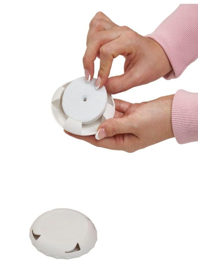 Vaportek Odor Neutralizing EZ Twist and Disk, 2 Pack, White, Ideal for Garbage Areas, Campers, Closets, Bedrooms and More - Image 4