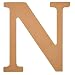 Plaid Unfinished Wood Letter 8 Wooden Surface Perfect for DIY Arts and Crafts Projects 63593 - Image 2