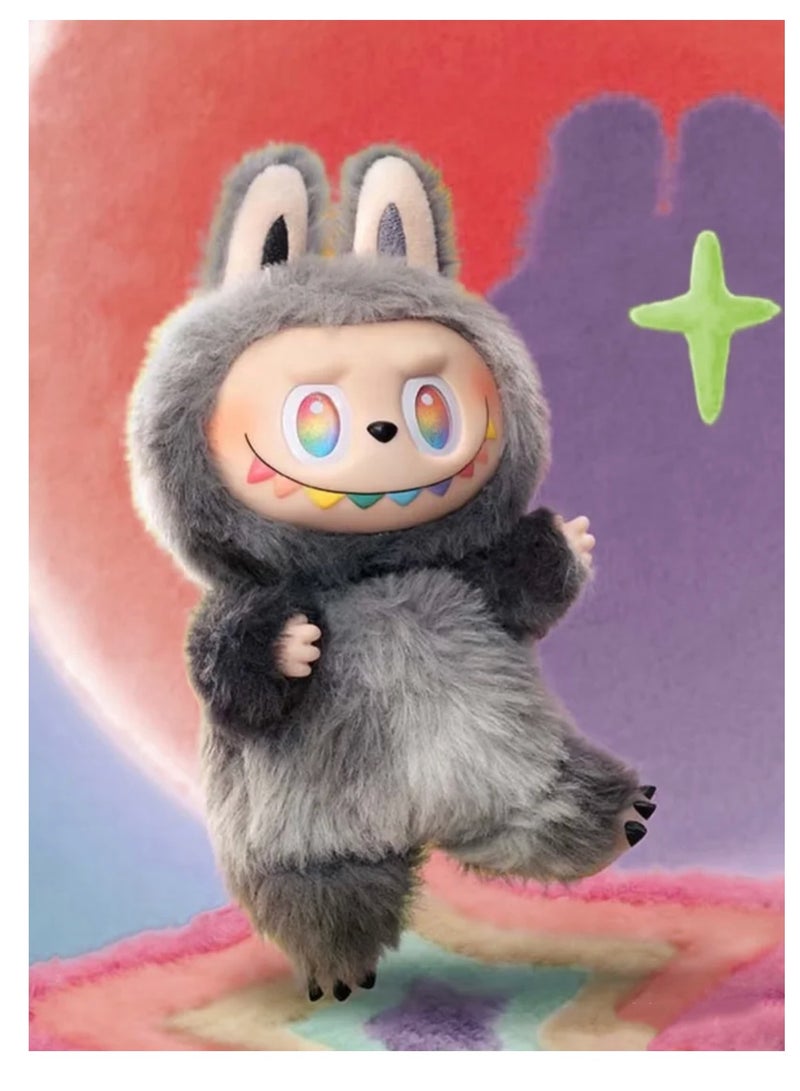 Labubu The Monsters, Generation 1, Exciting Macaron Series, Collectible Art Toy, Fun 17cm Plush Vinyl Toy, Rare Color - Image 1