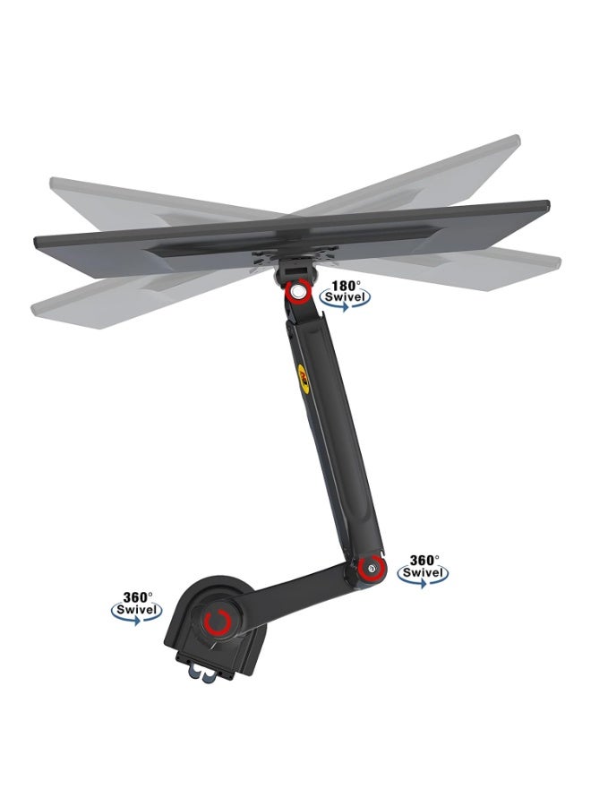 NB NORTH BAYOU NB H180 Dual Monitor Desk Mount – Adjustable Stand for 22–27 Inch Screens, Load Capacity 2–9 kg per Arm, Space-Saving Desk Bracket - Image 2