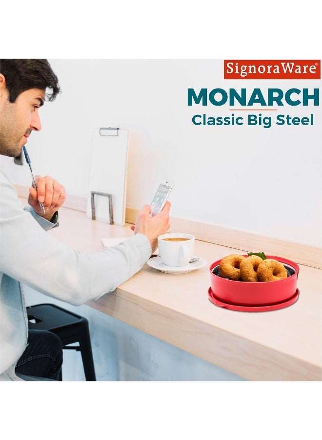 Signoraware Signora Ware 800Ml Monarch Classic Big Storage Box & Containers/Microwave Safe/Food Grade/Inner Layer - Image 5