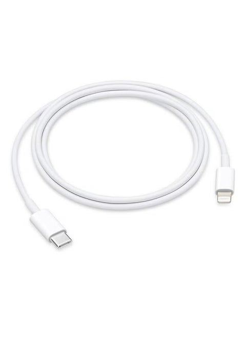 USB-C To Lightning Cable - 1 Meter for Apple iPhone White
