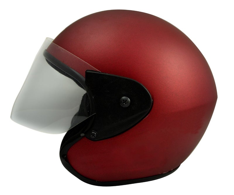 Sage Square Deltz Two Wheeler (ISI Marked) Helmet for Men, Women (Medium - M, Red Matte) - Image 2
